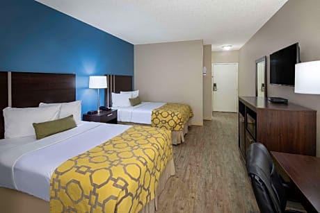 2 Double Beds Non-Smoking