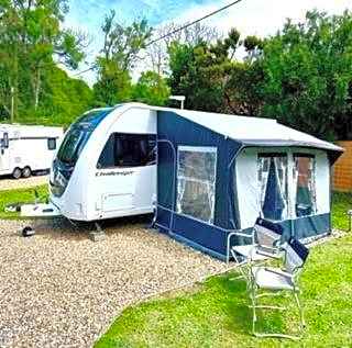 Caravan hire at New Quay
