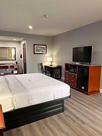1 King Bed Non-Smoking Microwave And Refrigerator Continental Breakfast