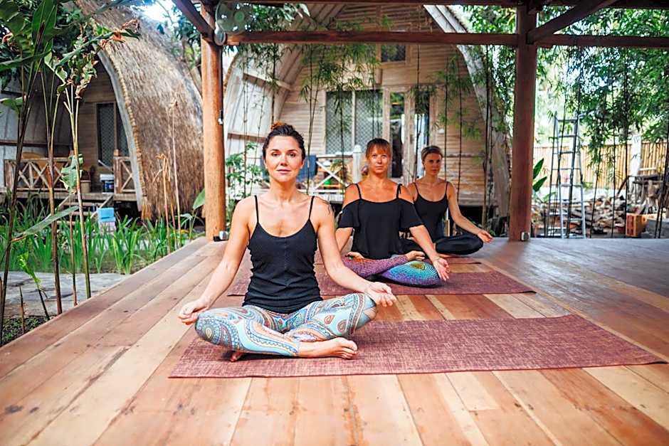 Flowers & Fire Yoga Garden