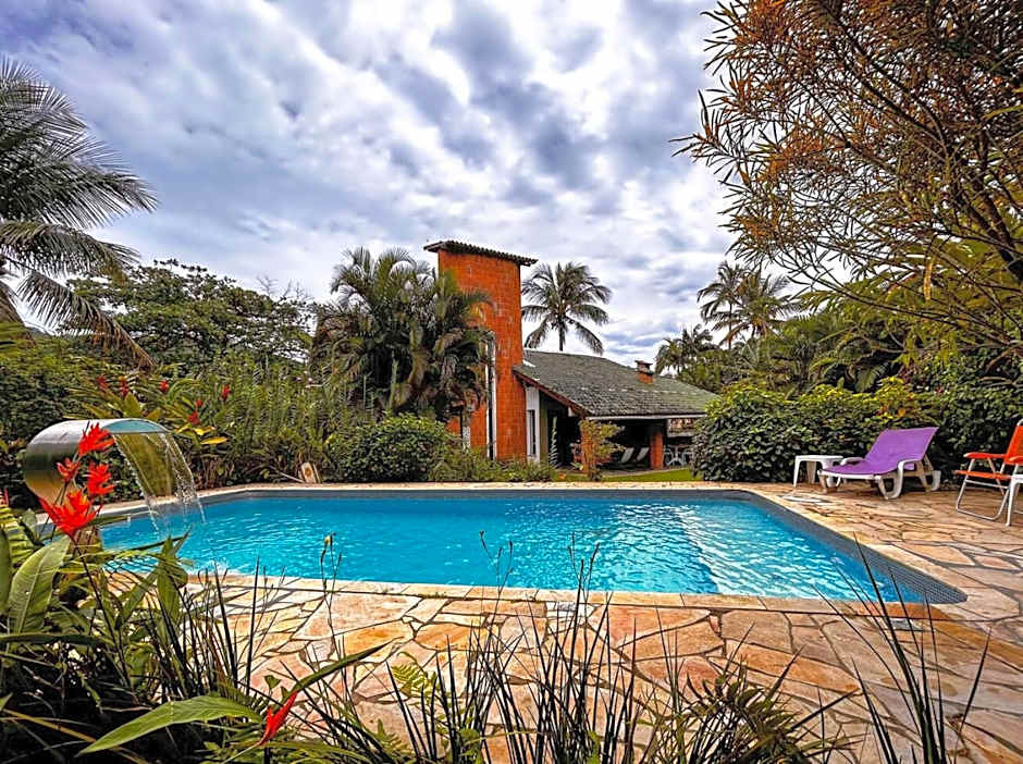 Casa a 180m da Praia do Toque Toque Pequeno SP