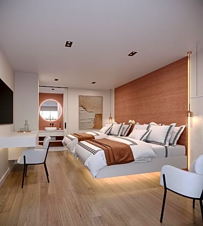 Double Room with Two Double Beds - Non-Smoking