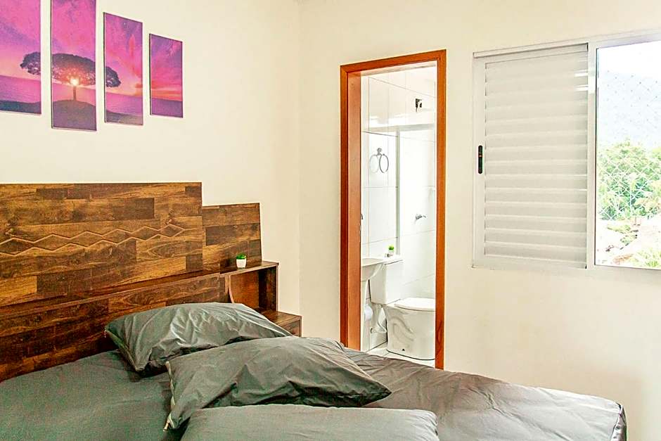 Incrível Apto com piscina e churrasq em Ubatuba SP