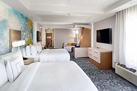 Guest room, 2 Queen, Sofa bed