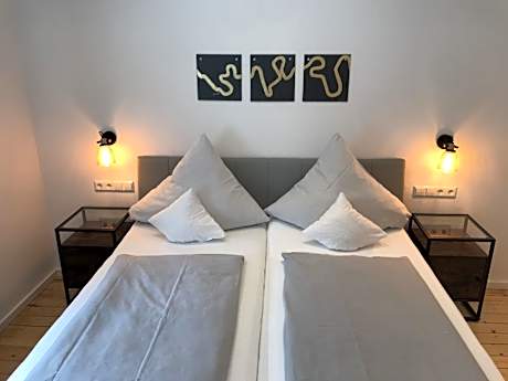 Apartment-Superior-Ensuite-Blick auf den Fluss-Apartment Moselschiefer