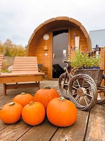 Dolina Bella - całoroczne domki z balią i sauną w sercu Kaszub