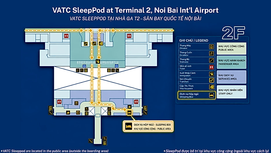 VATC Sleep Pod - Terminal 2