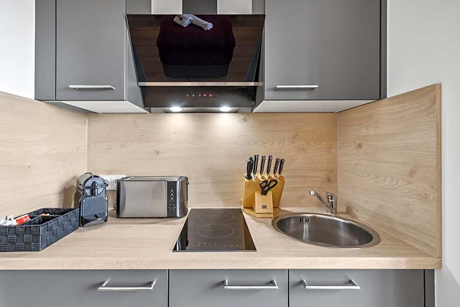 SUITE4ME - Moderne Apartments I Küche I Balkon I Waschmaschine