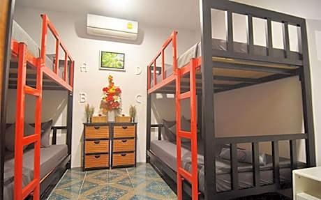 Single Bed in 4-Bed Dormitory Room