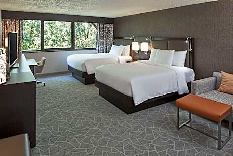 1 King Bed With Fridge