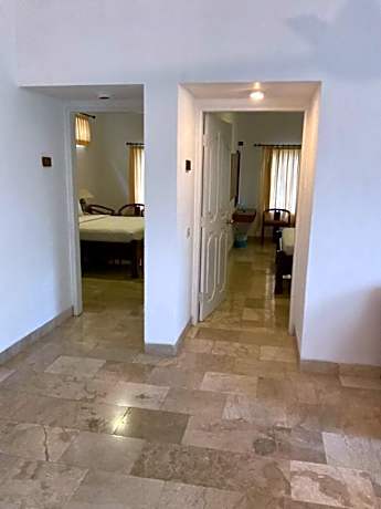 Family Double Room with Balcony and Living Room