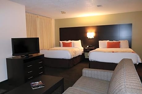 Studio Suite with Two Queen Beds  - Mobility Access/Non-Smoking