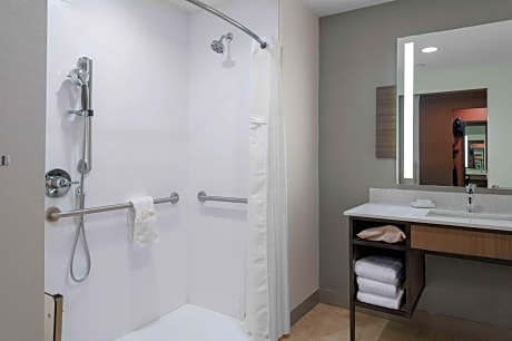 1 King Bed Mobility Accessible With Bathtub