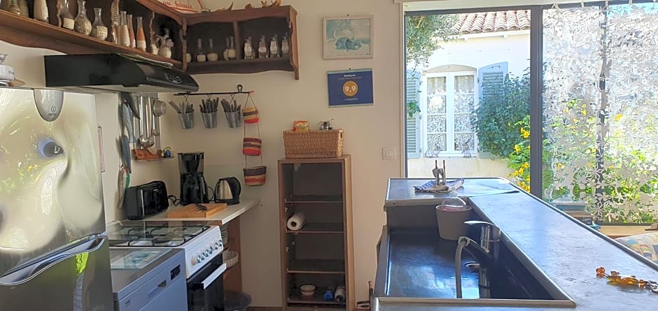 La Passerose 3 pièces avec jardin au calme,à 300m de la plage,