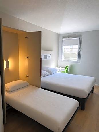 Triple Room with One Double Bed and One Bunk Bed