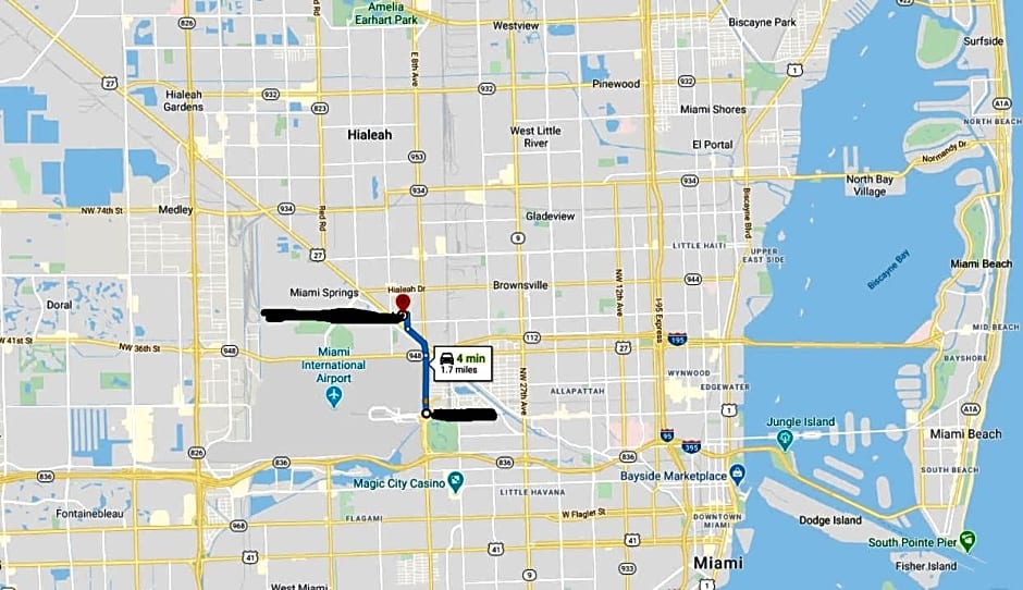 Private Cubicle - Single Bed - Mixed Shared Dorm - MIAMI AIRPORT