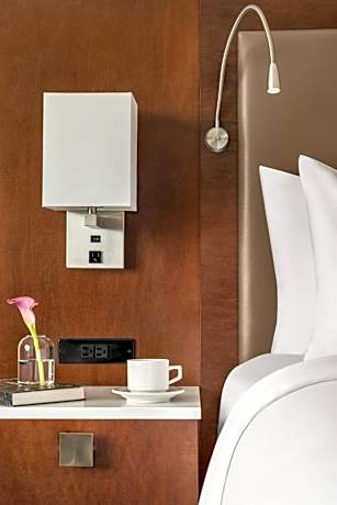 Standard Double Room with Two Double Beds and Mobility Accessible Roll-In Shower