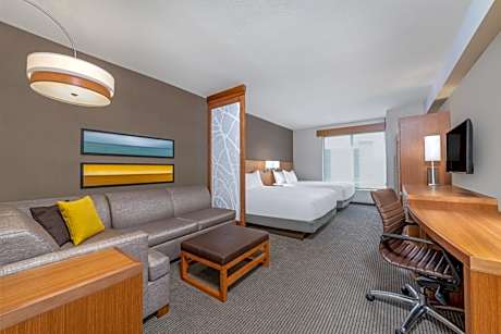 Queen Room with Two Queen Beds and Sofa Bed