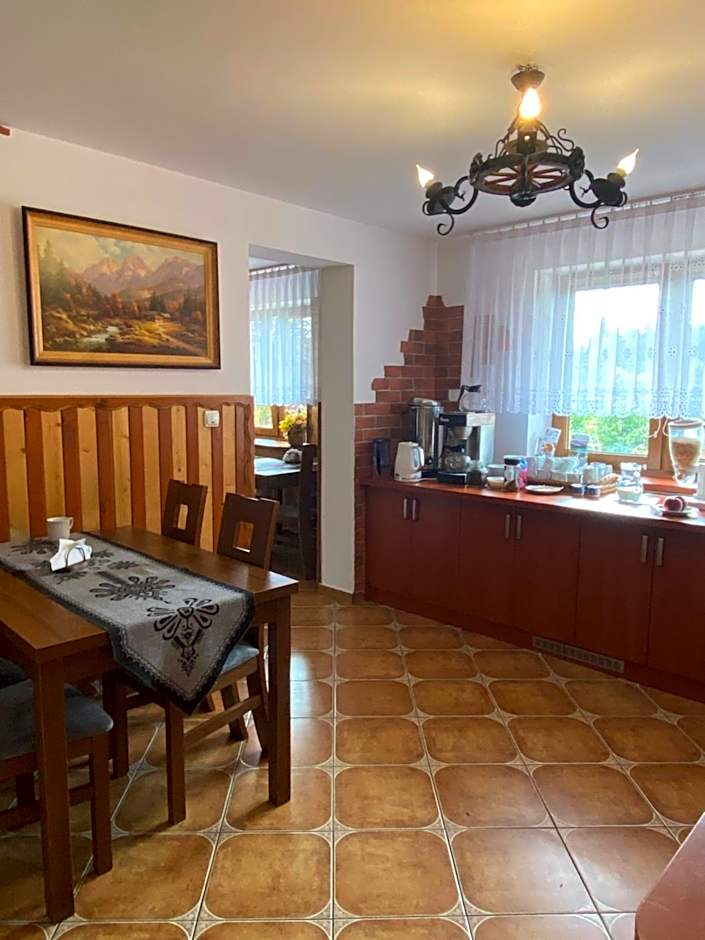 Pokoje gościnne u Komperdow pod wyciągiem narciarskim Kaniowka