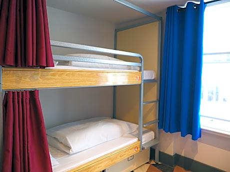 IN 4 BED MIXED DORMITORY with shared external bathroom