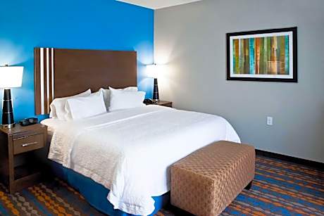 1 King Hearing Accessible Nonsmoking Vis Firealrm/door/phn Alrt/hdtv Microwv/fridge/free Wi-fi/hot B