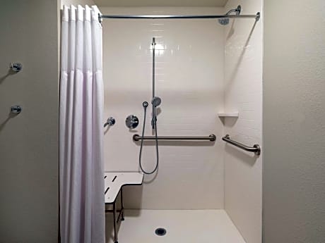 1 King Studio Suite Mobility Access Roll in Shower