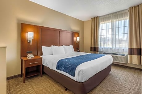 1 King Bed, Suite, Nonsmoking, Accessible