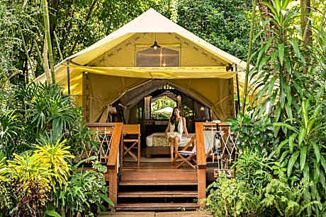 Deluxe Tent with Private Bathroom with Breakfast & Dinner