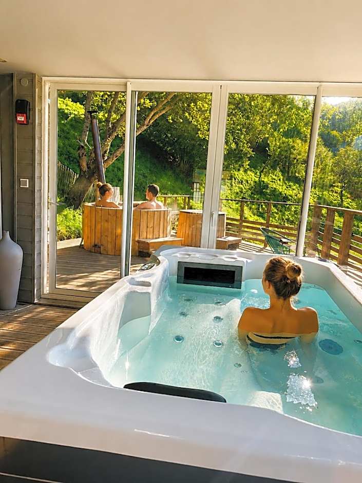 Solayan Nature & Spa, Piscine Intérieure, Bains Nordiques & Vue Pyrénées