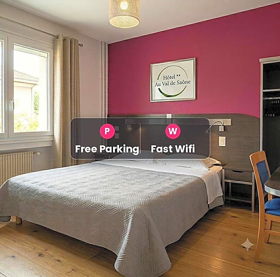 Hôtel Au Val De Saône PARKING GRATUIT
