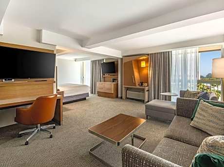 1 King Premium Sofa Bed Courtyard View