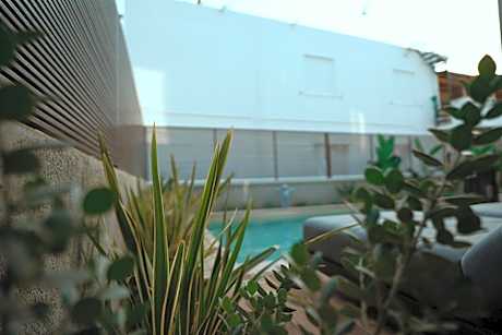 Luxury Suite with Veranda and Pool View