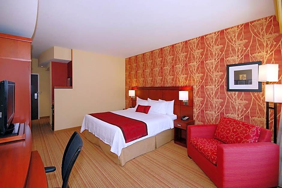 Photo 1 of 3 of 1 King Bed with Sofabed, Hearing/Mobility Accessible, Roll in Shower