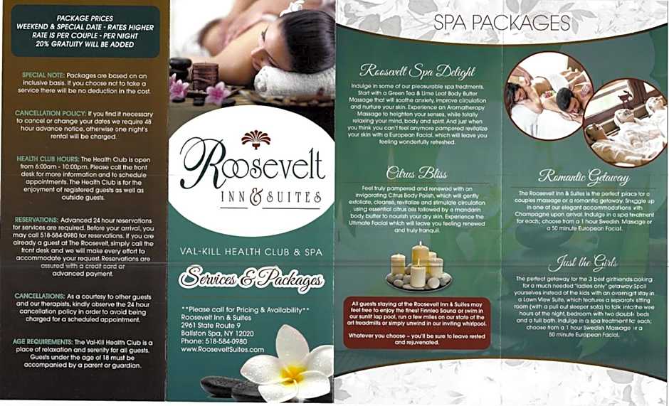 Roosevelt Inn & Suites Saratoga Springs