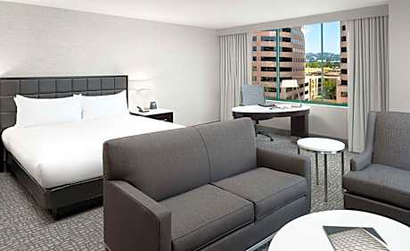 1 King Bed Corner Room