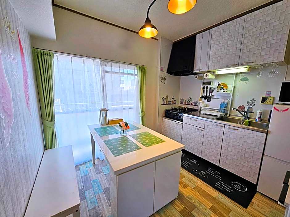 703 Family room Near Kiowa station walk 1min