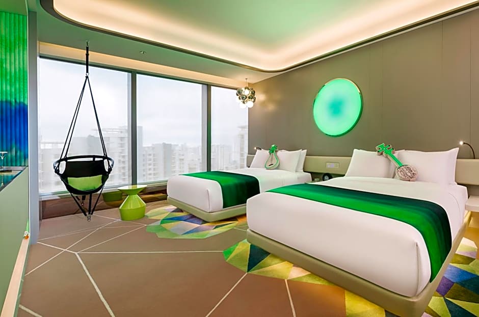 Photo 1 of 6 of 2 Queen Beds Guestroom, City View