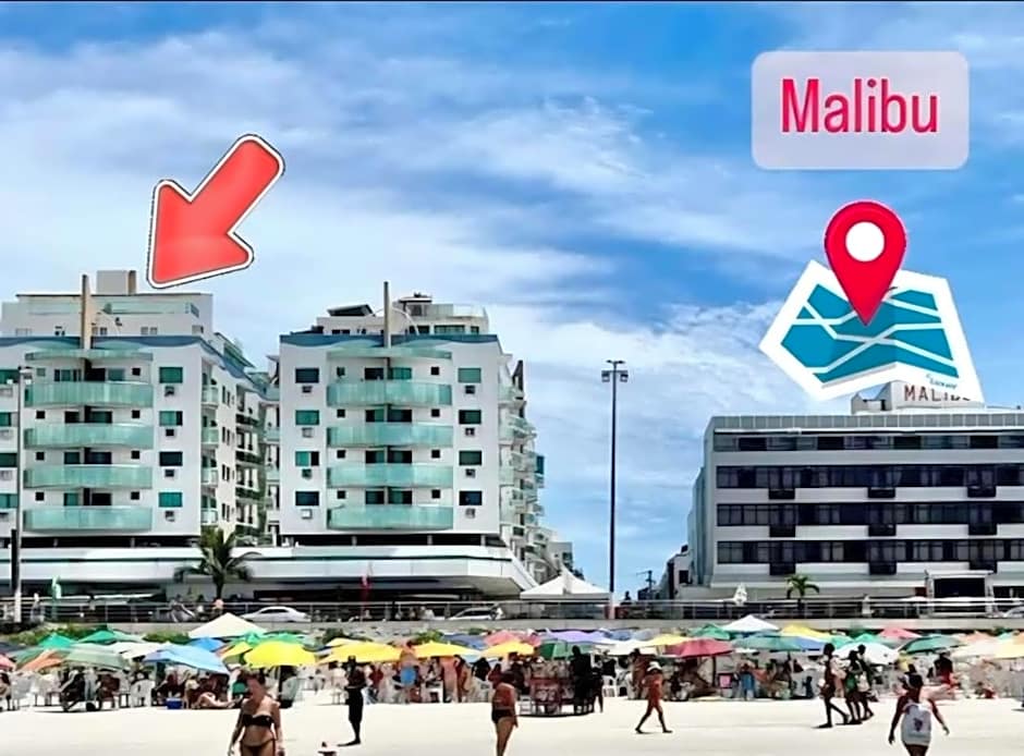 Apartamento Cabo Frio Praia do Forte pé na areia