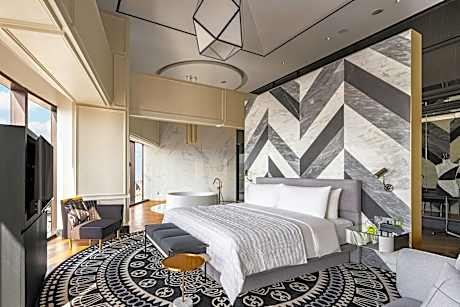 Presidential, Executive level, 1 Bedroom Presidential Suite, 1 King, City view