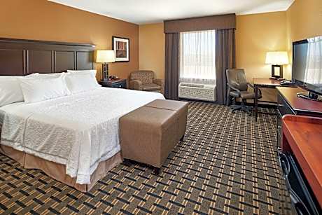 1 KING MOBILITY ACCESS WITH TUB NONSMOKING HDTV/FREE WI-FI/HOT BREAKFAST INCLUDED WORK AREA