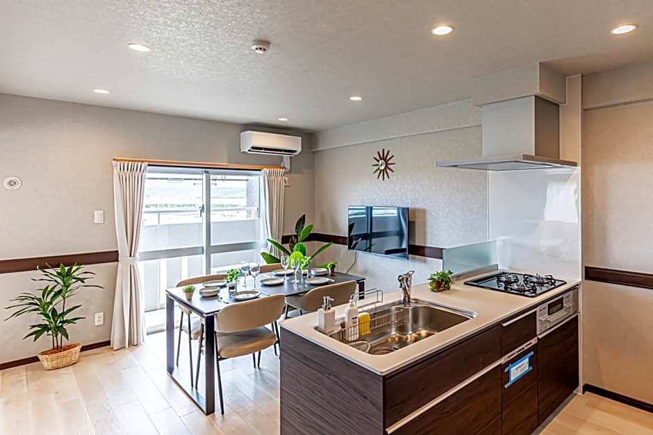 海の見える高層階グループファミリー歓迎コストコ近くThe琉球タワー9A