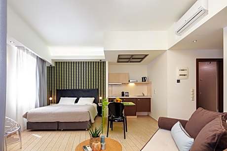 Studio Apartment with Side Sea View