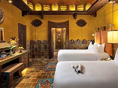 Deluxe Room, 2 Single Size Beds, Village View