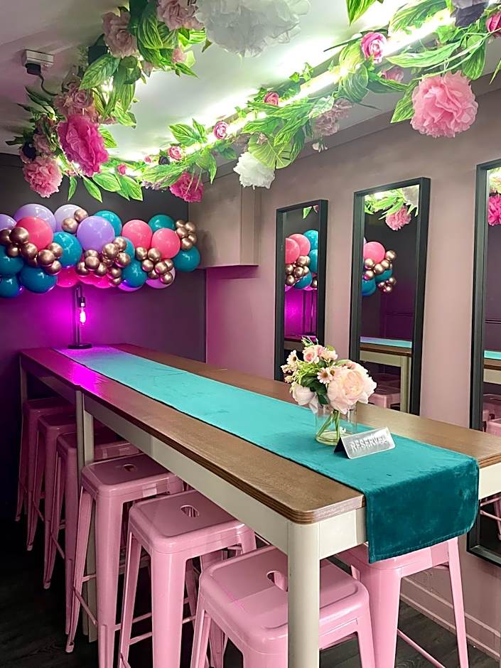 Manchester's ONLY private party suite for 12 with Makeup Room