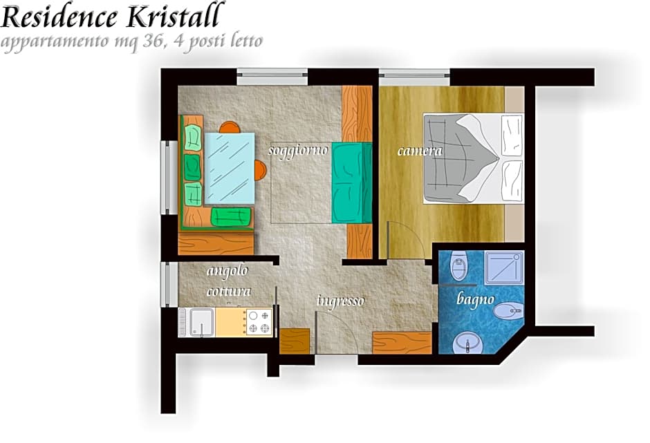 Residence Kristall- Fiemme Holidays