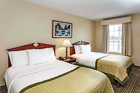 2 Double Bed Smoking Room With