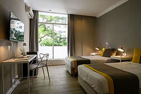 TWO CONNECTING ROOMS