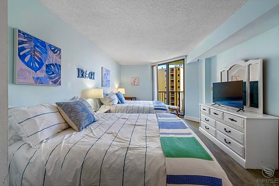 Coastal Condo on the beach at Ocean Trillium #501