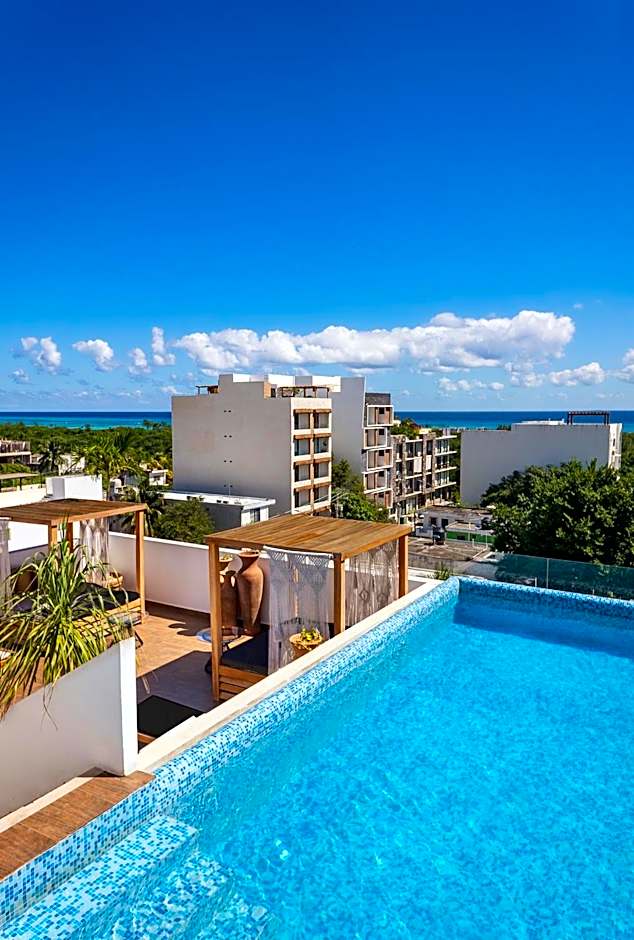 Terrasse Hotel Playa del Carmen