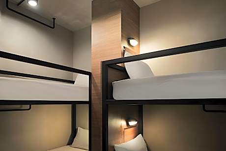 Lower Bunk Bed in Female Dormitory Room